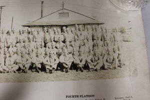 WWII US Army Panoramic Group Photograph Picture - 35" x 10"
