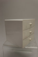 Load image into Gallery viewer, Vintage InterDesign 3 Drawer Plastic Desk Organizer Cube - Used