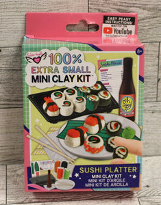 Fashion Angels Extra Xtra Small Sushi Platter Mini Clay Kit - New –  Military Steals and Surplus