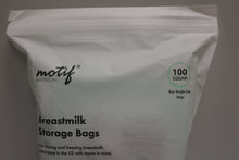 Load image into Gallery viewer, Motif Medical Breastmilk Storage Bags - 100 Count - New
