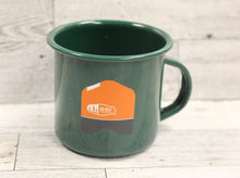 Load image into Gallery viewer, GSI Outdoors Baked Enamel Camping Mug Coffee Cup - Green - New