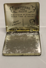 Load image into Gallery viewer, Between the Acts Little Cigars Tin - Lorillard Co. Richmond VA - Used