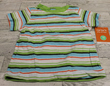 Load image into Gallery viewer, Carter&#39;s Striped Short Sleeve Polo T-Shirt - 18 Months - New