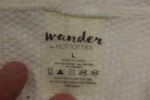 Load image into Gallery viewer, Wander Hotties Waffle V-NeckTunic - Ivory - Large - New