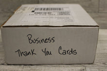 Load image into Gallery viewer, NISA Business Thank You Cards - Set of 46 - 7" x 5" - New