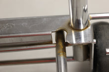 Load image into Gallery viewer, Vintage Folding Luggage Cart with Wheels and Bungie Strap - Used