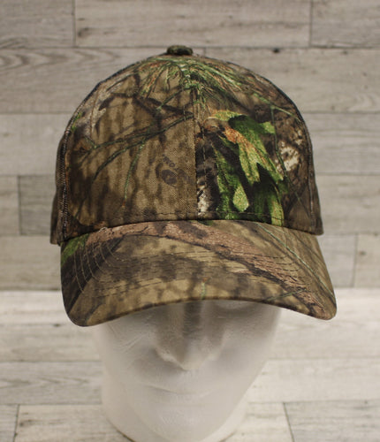 Mossy Oak Men's Adjustable Hunting Camo Baseball Hat Cap - Used