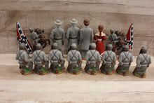 Load image into Gallery viewer, Vintage Hand Painted Civil War Chess Set W/Out Board -Used