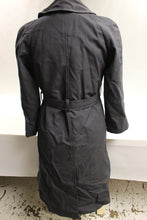 Load image into Gallery viewer, Vintage Military Women&#39;s Trenchcoat/Rain Jacket - 8R - Black - Used