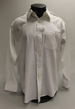 Load image into Gallery viewer, Hathaway Classic Men's Long Sleeve White Dress Shirt - Size: 17 x 34/35