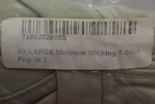 Load image into Gallery viewer, Skilcraft Moisture Wicking Short Sleeve T-Shirt - Sand Tan - 2XLarge - New