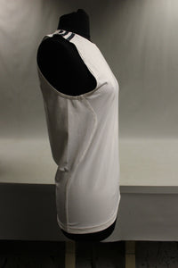Adidas Climalite Sleeveless T-Shirt - Small - White - Used