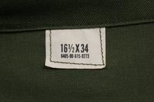 Load image into Gallery viewer, US Army Men&#39;s OD Long Sleeve Button Up Utility Shirt - Choose Size - Used