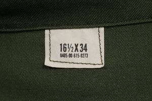 US Army Men's OD Long Sleeve Button Up Utility Shirt - Choose Size - Used