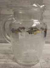 Load image into Gallery viewer, Vintage Anchor Hocking Colonial Days 2 Quart Glass Pitcher - Used