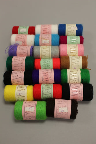 Vintage Decra-Punch Yarn - 20 Count- Mixed Colors - New (Lot#3)