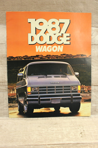 Dodge 1987 Dodge Wagon Brochure Catalog -Used