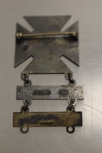 Load image into Gallery viewer, WWII Era Sterling Army Sharpshooter Badge with 2 Sterling Bars - Used