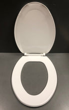 Load image into Gallery viewer, Centoco Solid Plastic Toilet Seat for Elongated Bowl - White - 1600 - New