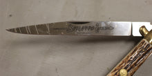 Load image into Gallery viewer, Vintage Kissing Crane KC-49 Stiletto Germany Folding Knife - Used