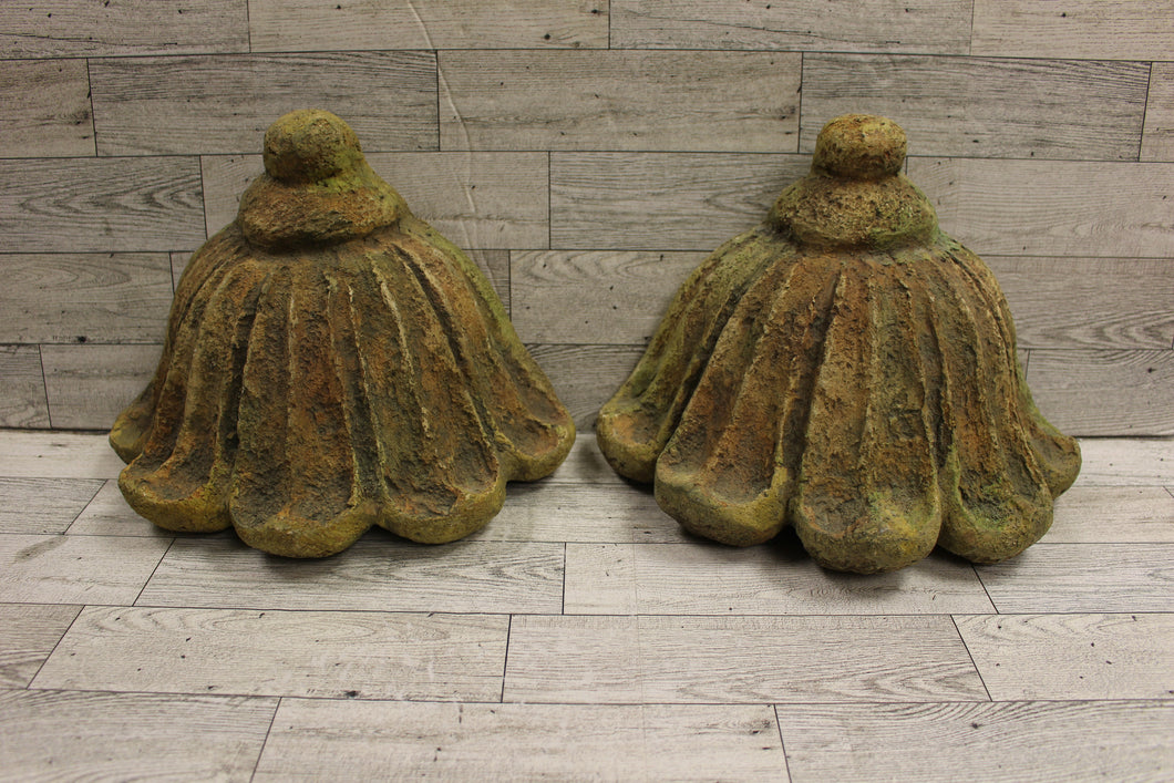 Set of 2 Wall Plaque with Stone Finish - 8