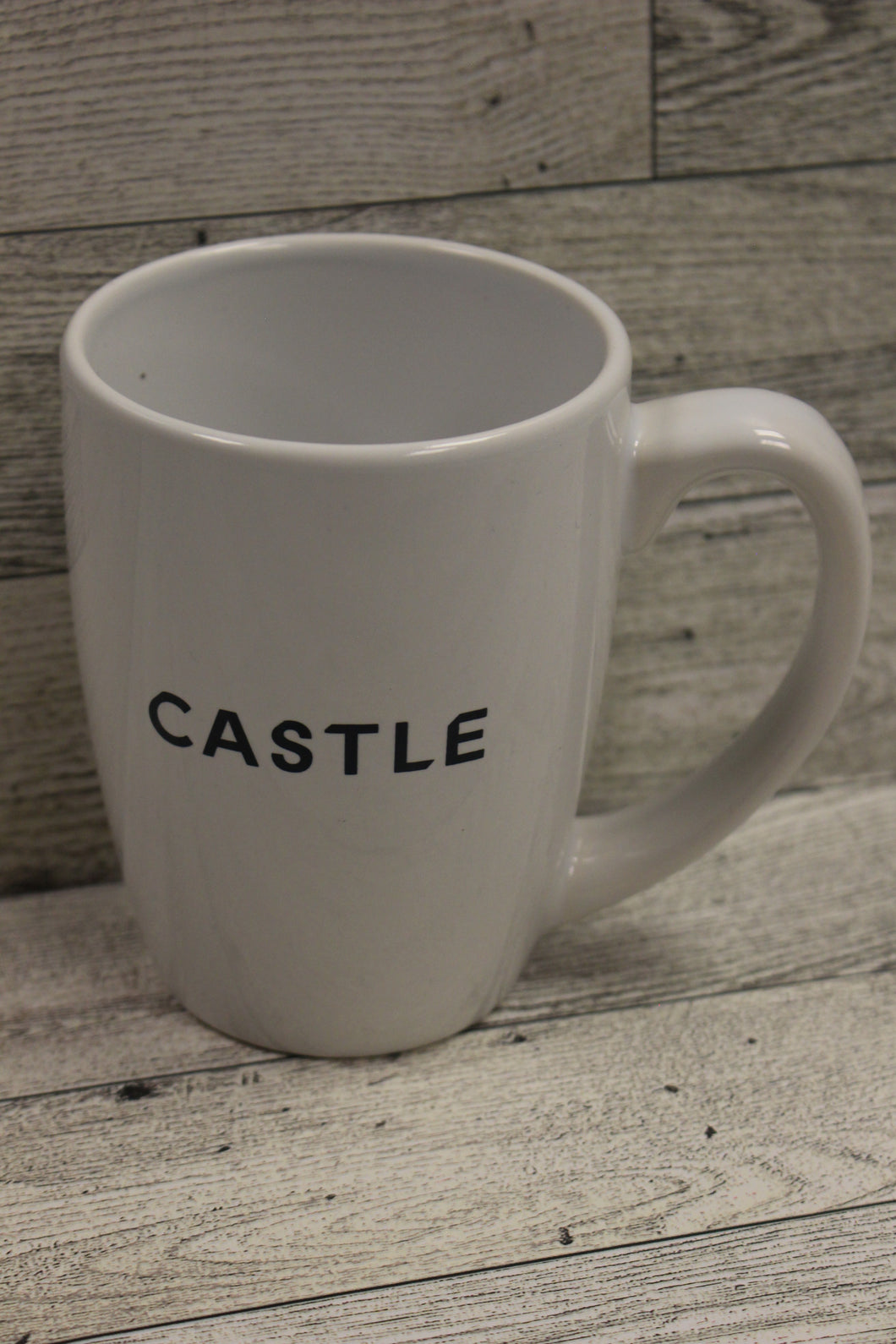 Castle Coffee Cup Mug - White - Used