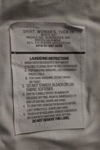 Load image into Gallery viewer, US Army Woman's White Long Sleeve Tuck In Dress Shirt - Size: 12R - Used