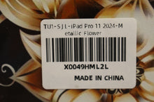 Load image into Gallery viewer, iPad Pro 11 Metallic Flower Case - New