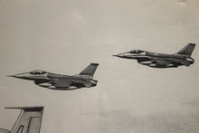 Load image into Gallery viewer, Vintage Print of Boeing KC-135 Stratotanker Refueling - Used