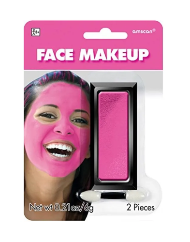 Amscan Pink Face Makeup Kit - Halloween Party Dance - New