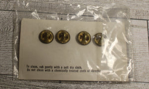 1974 Vietnam US Army 2nd Lieutenant 2LT O-1 Rank Ensignia Pins - Miniature - New