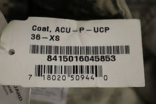 Load image into Gallery viewer, ACU Army Combat Coat, Size: 36-X Short, NSN:8415-01-604-5853, New