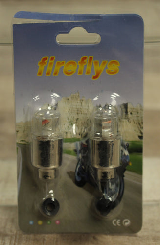 Fireflys Flash Tire Valve Sealing Cap - 2 Pack - New