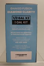 Load image into Gallery viewer, Naked Fusion Artist's Epoxy Resin Kit - Diamond Clarity - One Gallon - New