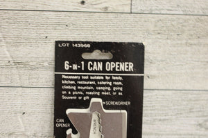 6-In-1 Can Opener - New