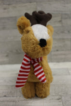 Load image into Gallery viewer, The Manhattan Toy Company 9&quot; Plush Reindeer with Scarf - Used