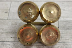 Brass Chowmukh Haldi 4 Bowl Holder - Used