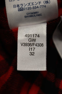 LL Bean Men's Tan Trousers with Plaid Lining - Size: 42 - Used