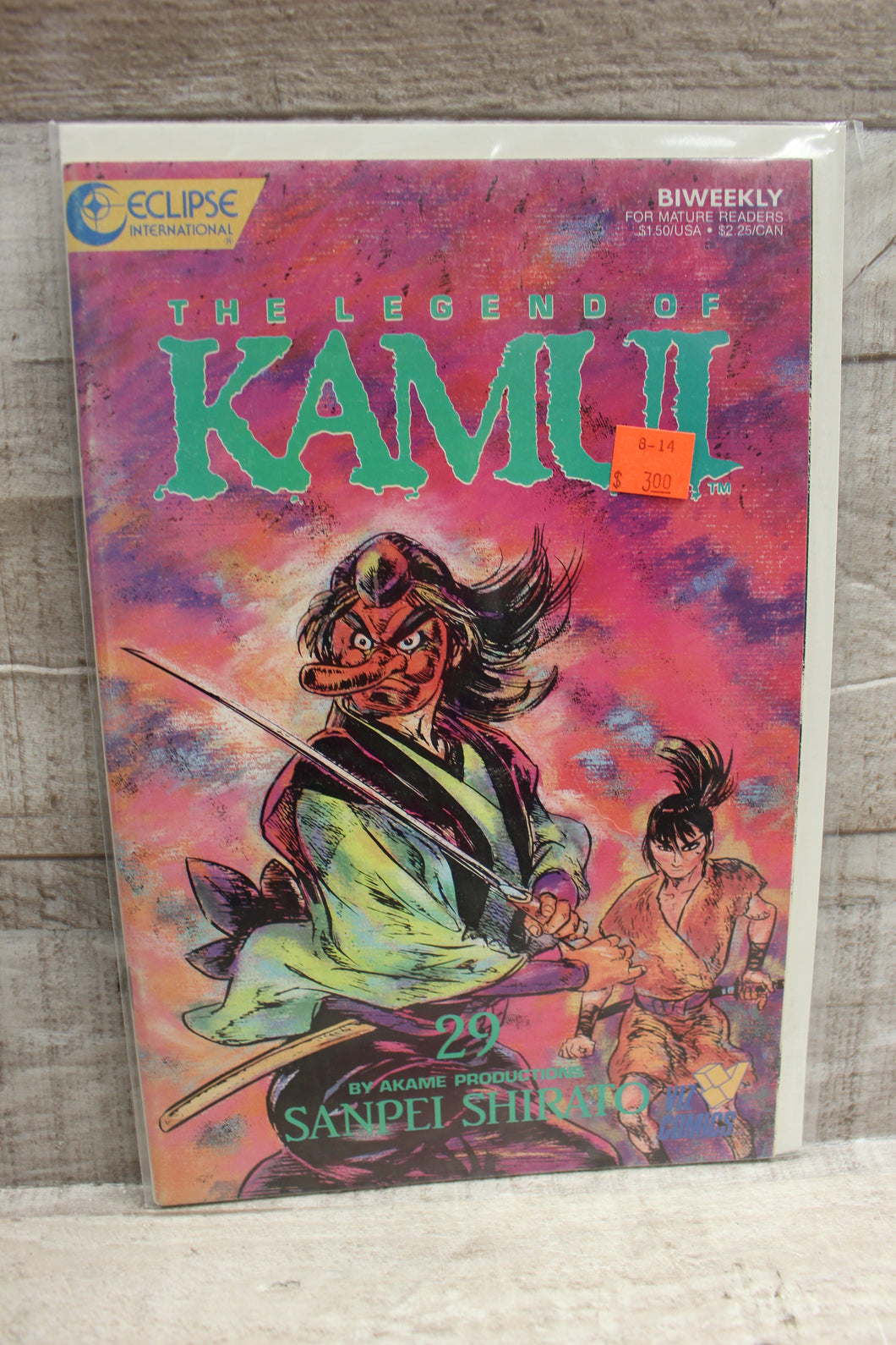 Eclipse International Comics Kamui Issue #29 Comic Book -Used