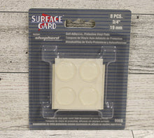 Load image into Gallery viewer, Surface Gard Self-Adhesive Protective Vinyl Pads - Set of 8 - 3/4" - Round - New