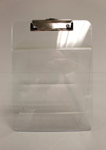 Load image into Gallery viewer, Eldon Transparent Plastic Clipboard - 12" x 9" - Low Profile - Used