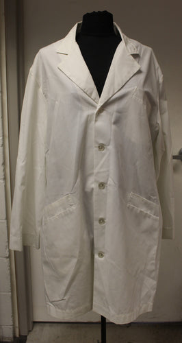 Meta Fine Uniform Lab Coat Jacket - White - Choose Size - Used