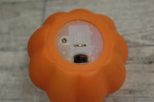 Load image into Gallery viewer, LED Color Changing 3&quot; Plastic Pumpkin - Used