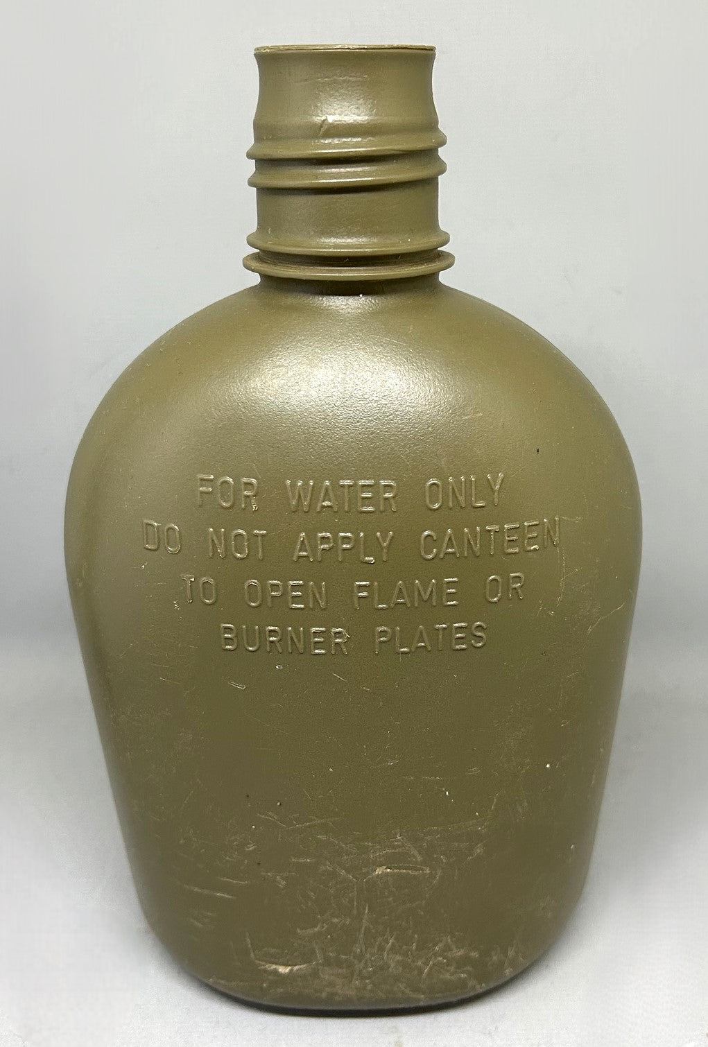 US Army Military 1 Qt. Water Canteen without Lid - 8465-01-115