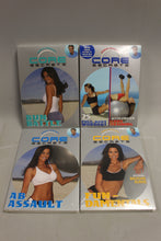 Load image into Gallery viewer, Gunnar Peterson's CORE Secrets DVDs + Fitness Ball &amp; Pump Workout - New