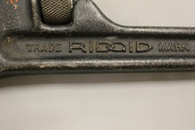 Load image into Gallery viewer, Vintage RIDGID No. 18 Heavy Dity Straight Pipe Wrench - 18 inch - Used