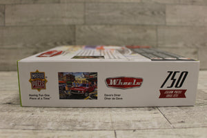 Master Pieces Wheels "Dave's Diner" 750 Piece Puzzle - 24" x 18" - New