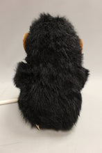 Load image into Gallery viewer, Vintage GOFFA Plush Black Chimpanzee Monkey with Hanging Bar - used