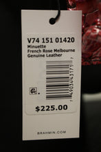 Load image into Gallery viewer, Brahmin Minuette Crossbody Bag - French Rose Melbourne - Leather - New