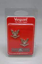 Load image into Gallery viewer, Vanguard Navy Service Collar Device Lapel Pins -E-4 Petty Officer 3rd Class -New